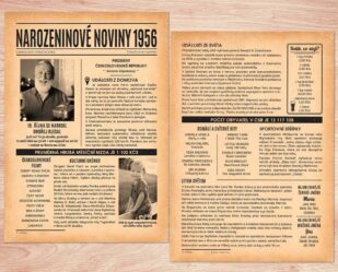 Narozeninové noviny 1956